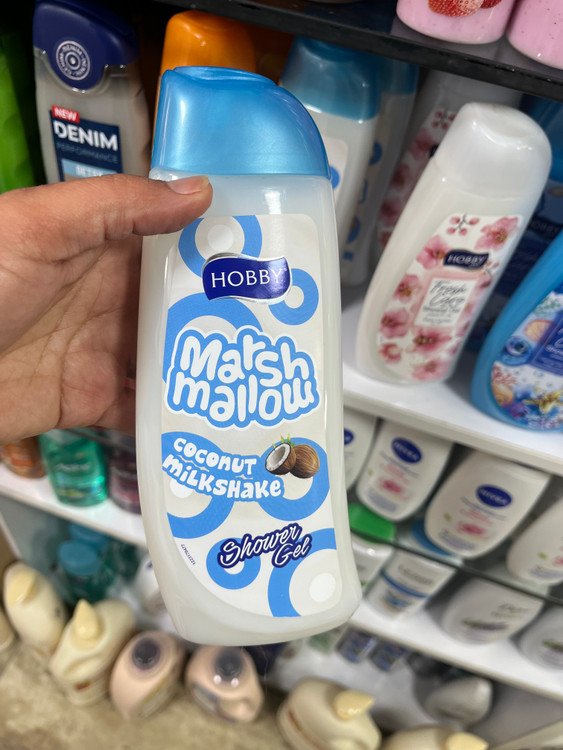 شامپو بدن هوبی مدل Marsh Mallow رایحه نارگیل