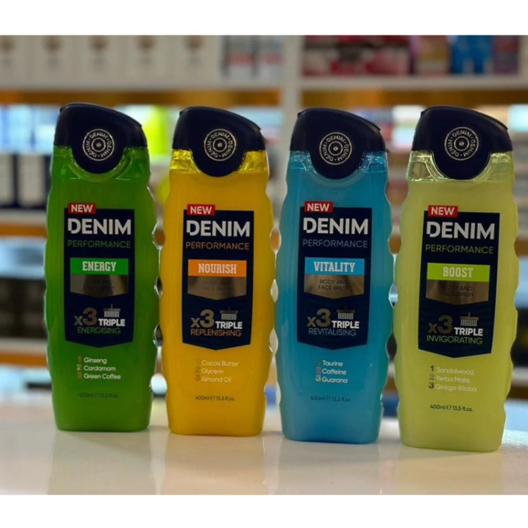 شامپو بدن و صورت دنیم DENIM مدل BOOST