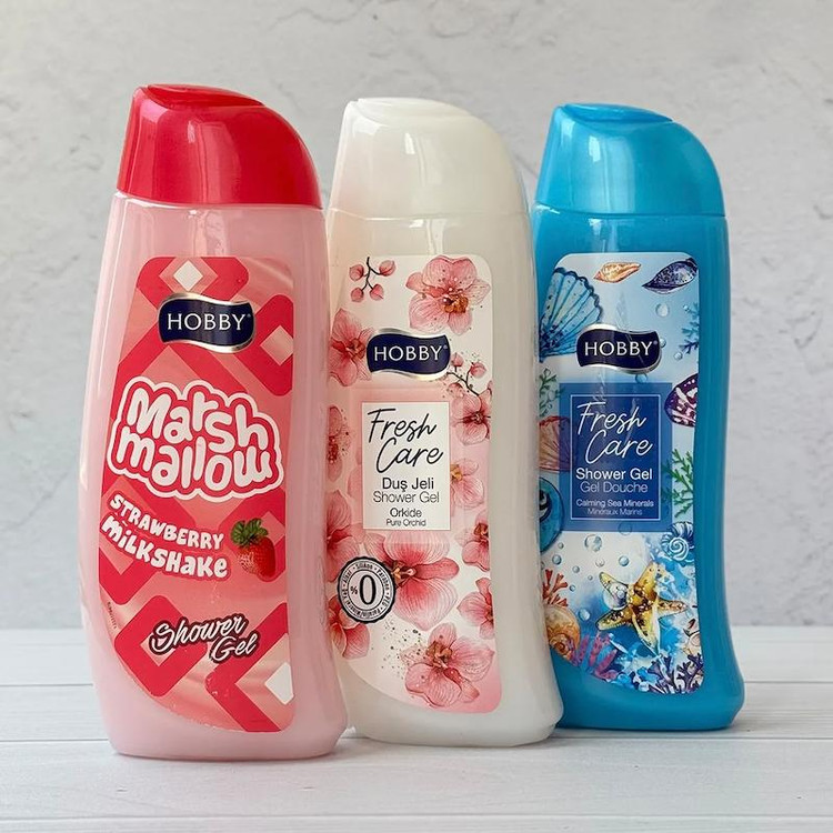 شامپو بدن هوبی مدل FRESH CARE رایحه گل ارکیده