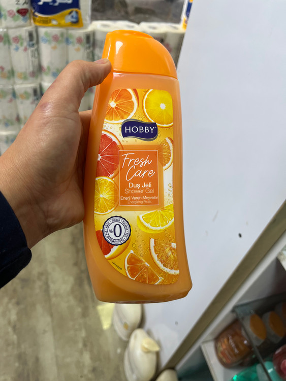 شامپو بدن هابی (Hobby) مدل Fresh Care با عصاره مرکبات حجم ۵۰۰ میل