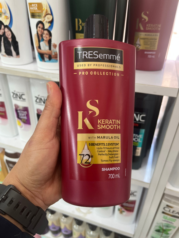 شامپو کراتینه تخصصی ترسمه مدل Keratin Smooth حاوی روغن مارولا حجم ۷۰۰ میلیلیتر