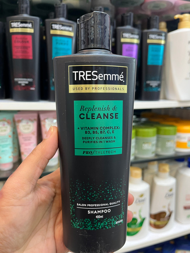 شامپو ترسمه مدل Replenish & Cleanse حاوی کمپلکس ۵ ویتامین – ۴۰۰ میلیلیتر