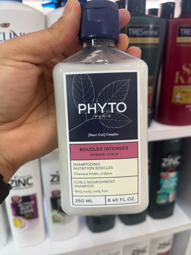 شامپو فیتو (Phyto) مدل Intense Curls مخصوص موهای فر و خیلی فر حجم ۲۵۰ میلیلیتر