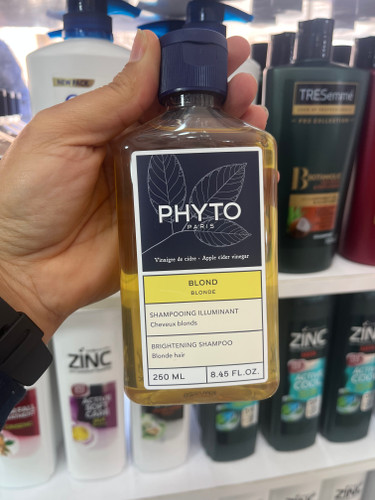 شامپو روشنکننده فیتو (Phyto) مدل Blonde حاوی سرکه سیب حجم ۲۵۰ میلیلیتر