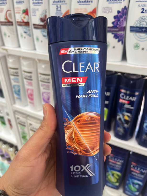 شامپو ضد شوره و ضد ریزش کلیر مردانه (Clear Men) مدل Anti-Hair Fall حجم ۳۱۵ میلیلیتر
