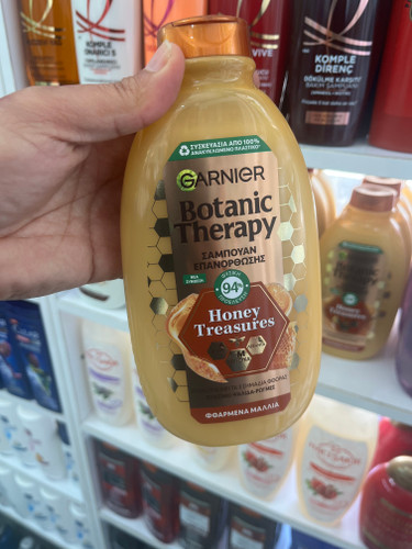 شامپو ترمیمکننده گارنیه (Garnier) مدل Honey Treasures حاوی ۳ نوع عسل حجم ۴۰۰ میلیلیتر