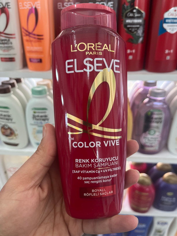 شامپو تثبیتکننده رنگ مو لورآل (L'Oréal) مدل Elseve Color Vive حجم 360 میلیلیتر