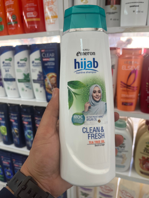 شامپو مو امرون emeron مدل تمیز و تازه کننده مو CLEAN and FRESH حجم 340 میلی لیتر