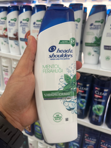 شامپو ضدشوره هد اند شولدرز (Head & Shoulders) مدل Mentol Ferahlığı حجم ۳۳۰ میلیلیتر (خنککننده نعنایی)