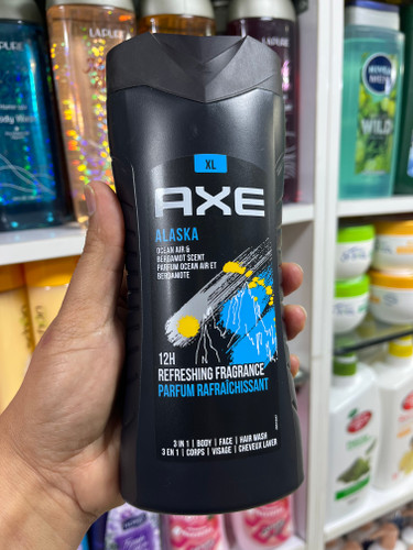 شامپو ۳ در ۱ مردانه اکس (AXE) مدل آلاسکا (Alaska) حجم ۴۰۰ میلیلیتر