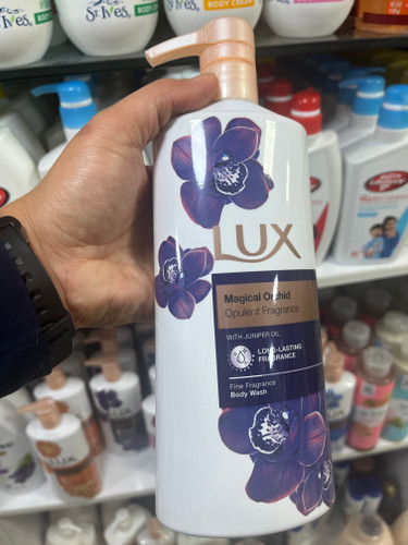 شامپو بدن لوکس (LUX) مدل Magical Orchid (ارکیده جادویی) حاوی روغن سرو کوهی حجم ۶۰۰ میلیلیتر