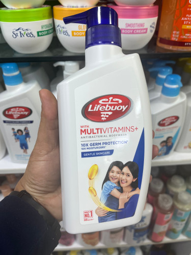 شامپو بدن آنتیباکتریال لایفبوی (Lifebuoy) مدل Gentle Skincare – حجم ۵۰۰ میلیلیتر