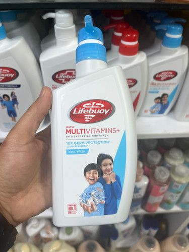 شامپو بدن آنتیباکتریال لایفبوی (Lifebuoy) مدل Cool Fresh – حجم ۵۰۰ میلیلیتر