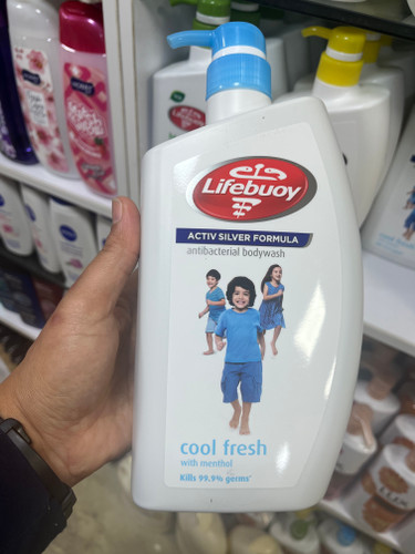 شامپو بدن آنتیباکتریال لایفبوی (Lifebuoy) مدل Cool Fresh – حاوی نقره فعال و منتول