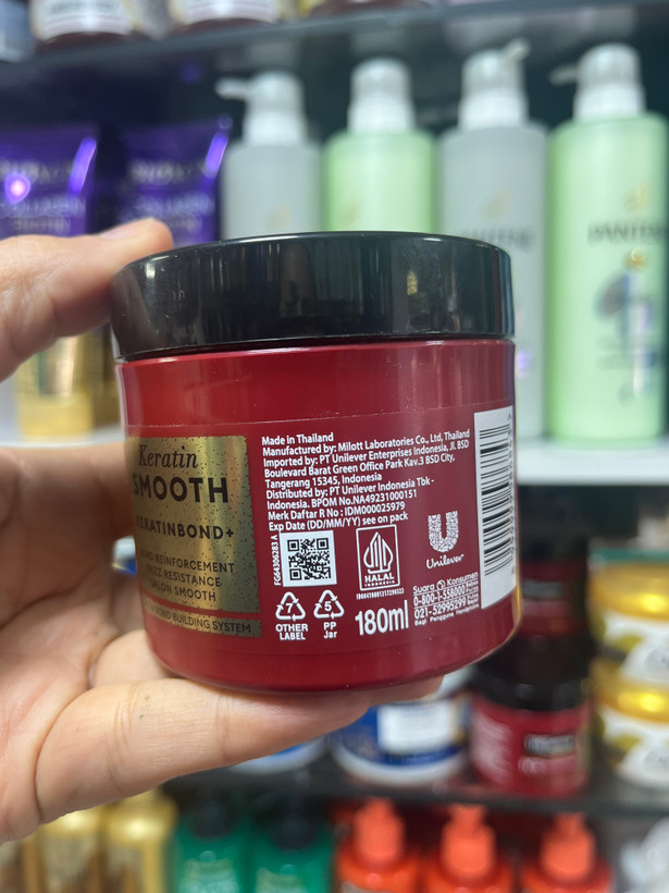 ماسک موی تخصصی ترسمه (TRESemmé) مدل Keratin Smooth شماره ۳ – حجم ۱۸۰ میلیلیتر