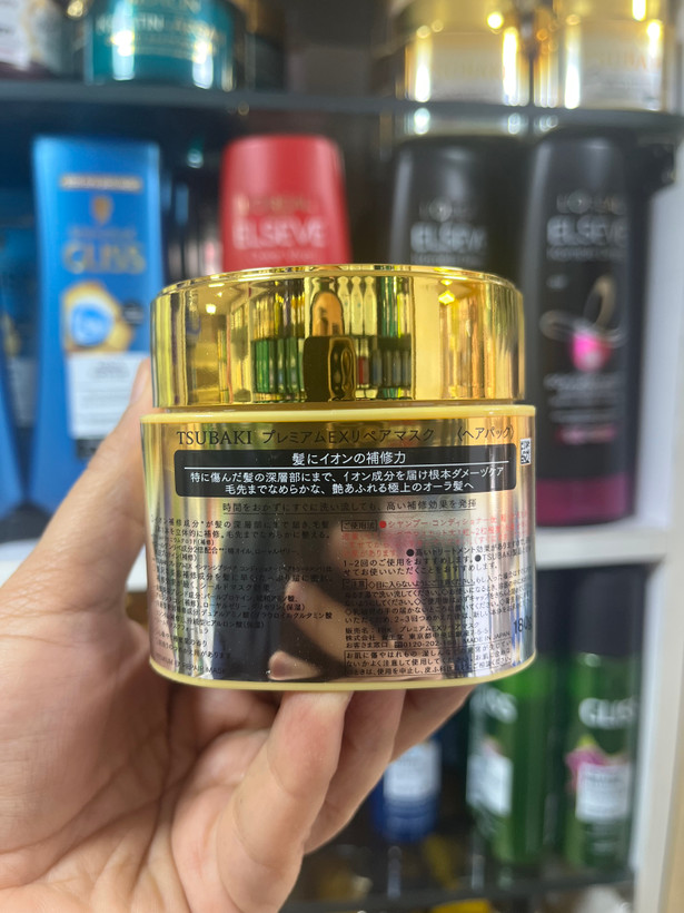 ماسک موی تخصصی شیسیدو تسوباکی (Shiseido Tsubaki) مدل Premium EX Repair – حجم ۱۸۰ گرم