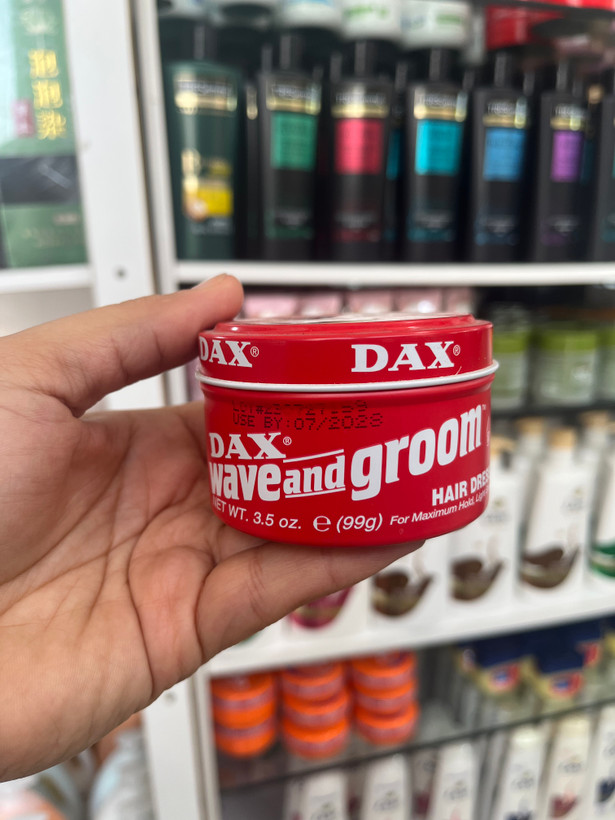 واکس مو داکس (DAX) مدل Wave and Groom (قرمز) – وزن ۹۹ گرم