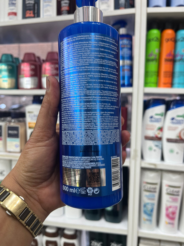 شامپو ضد ریزش و ضد شوره بیوکسین (Bioxcin) مدل Men+ Sport حجم ۵۰۰ میلیلیتر