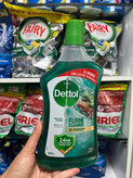 مایع کفشوی و تمیزکننده سطوح دتول (Dettol) مدل 3X Power با رایحه اسطوخودوس حجم ۹۰۰ میلیلیتر