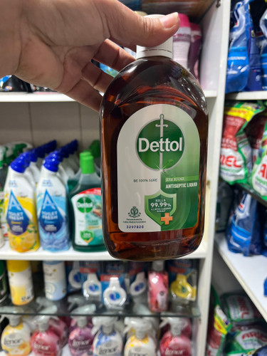 مایع ضدعفونیکننده دتول (Dettol) مدل Antiseptic Liquid حجم ۵۵۰ میلیلیتر