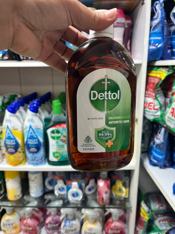 مایع ضدعفونیکننده دتول (Dettol) مدل Antiseptic Liquid حجم ۵۵۰ میلیلیتر
