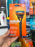 خودتراش ژیلت (Gillette) مدل Fusion5 (فیوژن ۵) به همراه ۲ عدد تیغ یدک - اصل لهستان