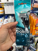 خودتراش ۶ تیغه دورکو (DORCO) مدل PACE 6 - دارای نوار ویتامین E و آلوئهورا