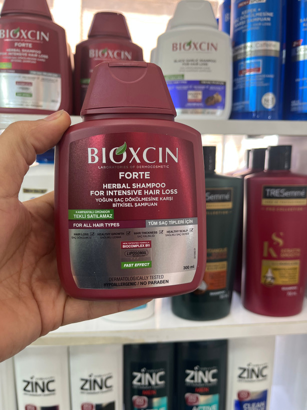شامپو ضد ریزش قوی بیوکسین (Bioxcin) مدل Forte مناسب ریزشهای شدید – ۳۰۰ میلیلیتر