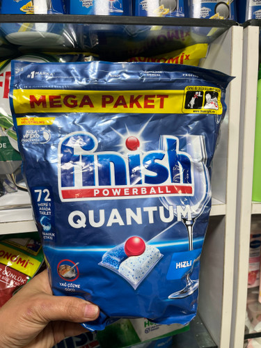 قرص ماشین ظرفشویی فینیش (Finish) مدل Quantum Ultimate بسته ۷۲ عددی