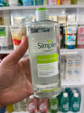 میسلار واتر سیمپل (Simple) مدل Kind to Skin - پاککننده ملایم آرایش و آلودگی (حجم ۴۰۰ میلیلیتر)