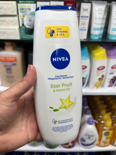 شامپو بدن کرمی نیوآ (NIVEA) مدل استار فروت و روغن مونوی - حجم ۵۰۰ میلیلیتر