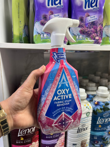 اسپری لکهبر قوی لباس و پارچه آستونیش (Astonish) مدل Oxy Active - ۷۵۰ میلیلیتر
