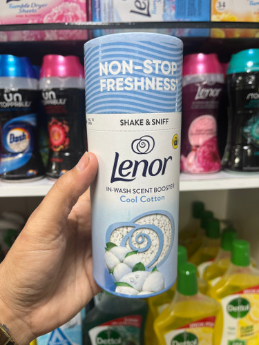 دانههای خوشبوکننده لباس لنور (Lenor) مدل Cool Cotton - ۲۱۰ گرم
