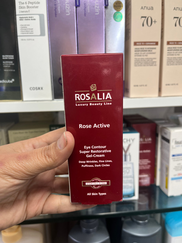 کرم-ژل دور چشم رزالیا (Rosalia) مدل Rose Active - حجم ۲۰ میلیلیتر