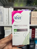 نوار موبر ویت (Veet) مدل Professional مخصوص پوست خشک - حاوی آلوئهورا (۲۰ عددی)