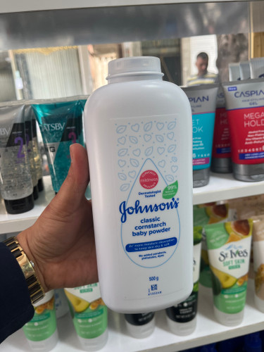پودر بچه جانسون (Johnson's) مدل ذرت کلاسیک - ۹۹٪ طبیعی - حجم ۵۰۰ گرم