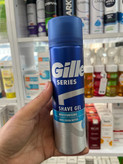 ژل اصلاح صورت ژیلت (Gillette) سری Series مدل Moisturising حاوی کره کاکائو - حجم ۲۰۰ میلیلیتر