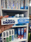 خمیر دندان پاستا دل کاپیتانو (Pasta del Capitano) مدل Placca e Carie (ضد پلاک و پوسیدگی) - حجم ۱۰۰ میلیلیتر