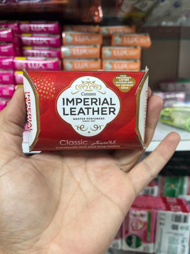 صابون کلاسیک و معطر امپریال لدر (Imperial Leather) - وزن ۱۲۰ گرم