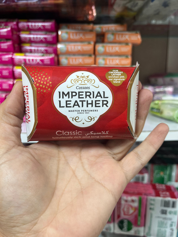 صابون کلاسیک و معطر امپریال لدر (Imperial Leather) - وزن ۱۲۰ گرم