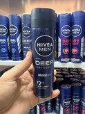 اسپری ضد تعریق مردانه نیوآ (Nivea Men) مدل Deep Darkwood - محافظت ۷۲ ساعته، رایحه چوبی و ادویهای