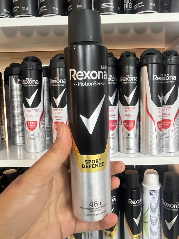 اسپری ضد تعریق مردانه رکسونا (Rexona) مدل اسپرت دیفنس (Sport Defence) - مخصوص فعالیتهای ورزشی