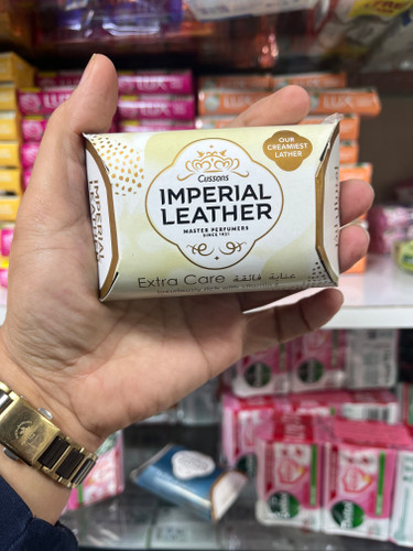 صابون لوکس امپریال لدر (Imperial Leather) غنی شده با ویتامین E - مراقبت فوقالعاده (Extra Care)
