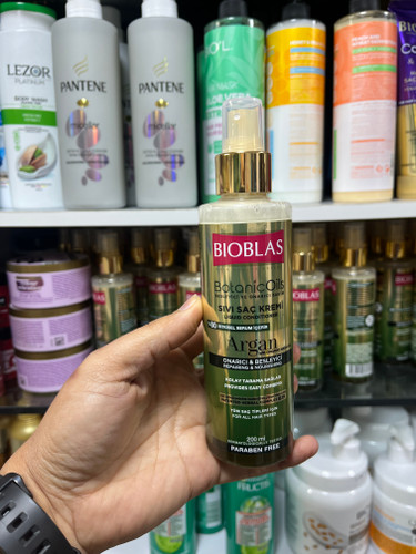 سرم دو فاز آرگان بیوبلاس (Bioblas Botanic Oils) - ترمیمکننده، درخشانکننده و ضد ریزش مو (حجم ۲۰۰ میل)