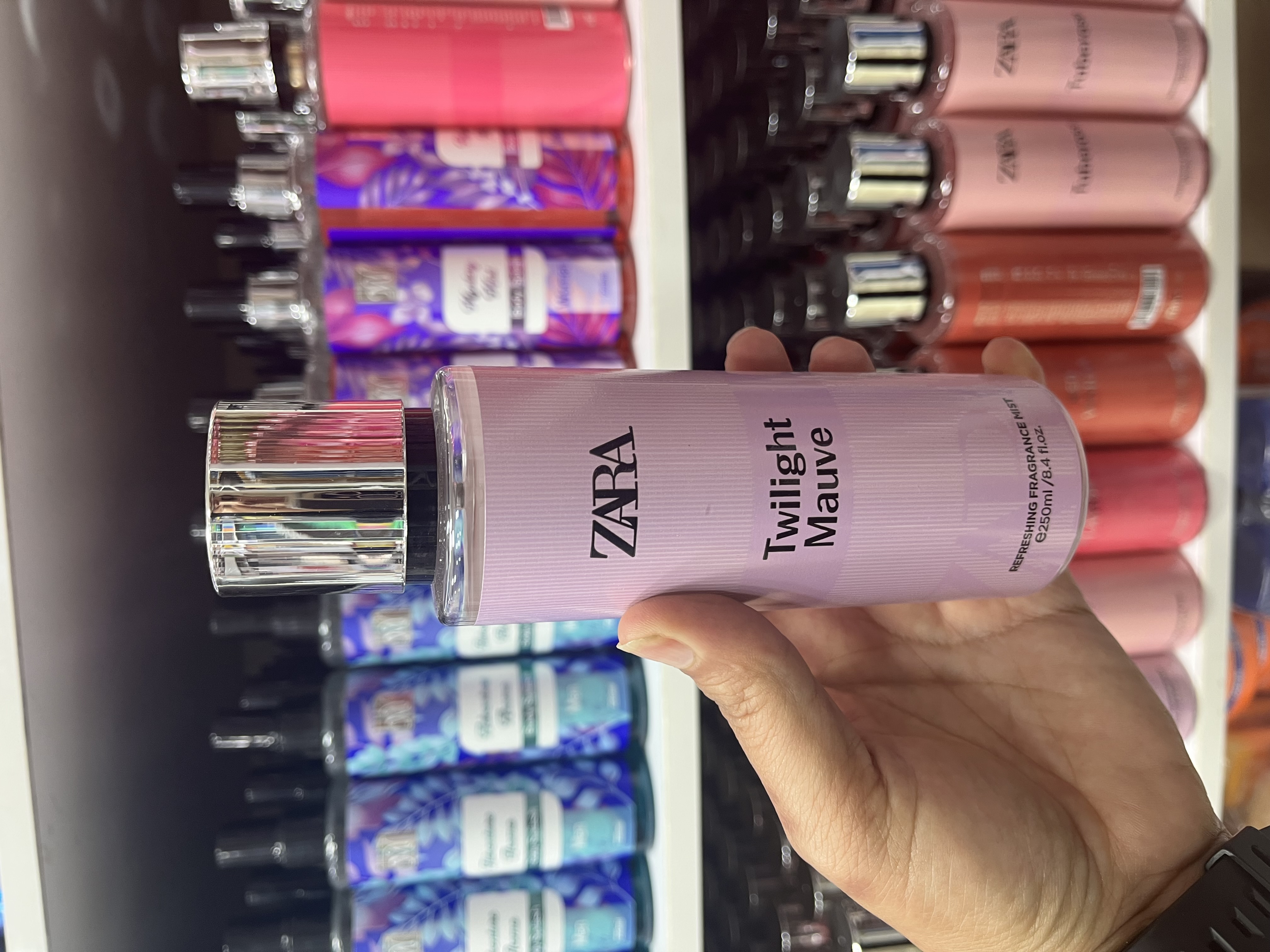 بادی اسپلش زَنانه زارَا (ZARA) مدل Twilight Mauve حجم ۲۵۰ میلی‌لیتر