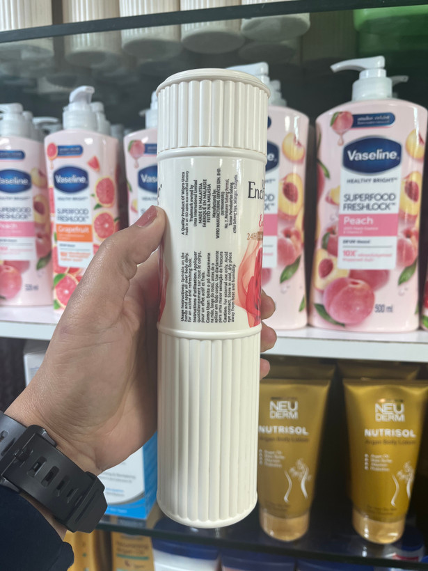 پودر خوشبوکننده بدن زَنانه اِنچِنتور (Enchanteur) مدل Enticing حجم ۲۵۰ گرم