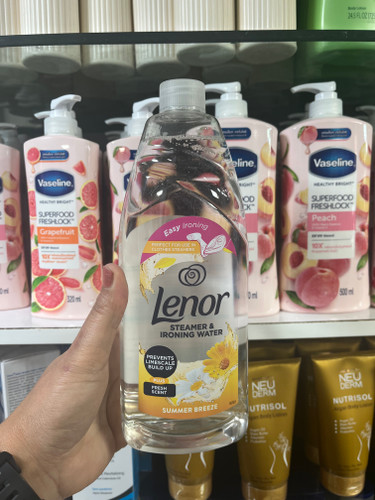 مایع اتو و بخارگر لِنور (Lenor) مدل تابستان Summer Breeze حجم ۱ لیتر
