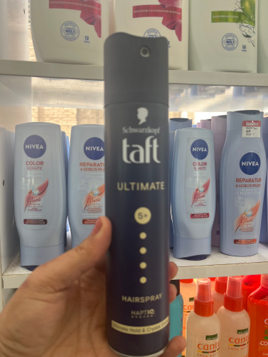اسپری نگهدارنده مو تَـــافـت (شُـوارْتْسْکُوف) مدل Ultimate 5+ حجم ۲۵۰ میل