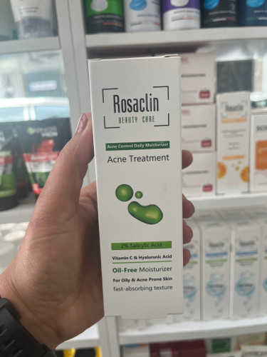 ژل کـرم ضـد جـوش و آبـرسـان رُزاکـلـیـن مـدل Acne Control حـجـم ۷۵ مـیـل