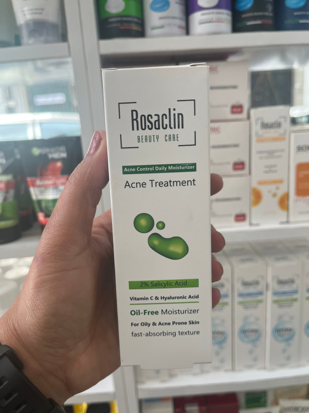 ژل کـرم ضـد جـوش و آبـرسـان رُزاکـلـیـن مـدل Acne Control حـجـم ۷۵ مـیـل